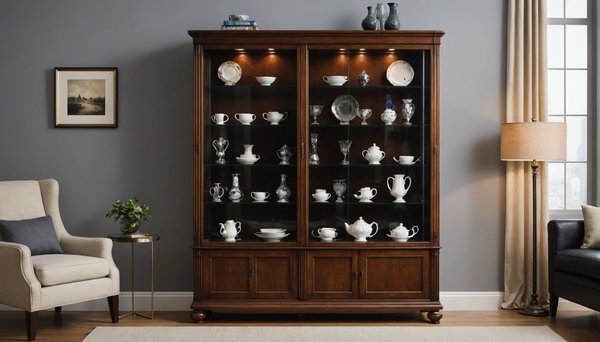 La vitrine de salon parfaite pour valoriser vos objets